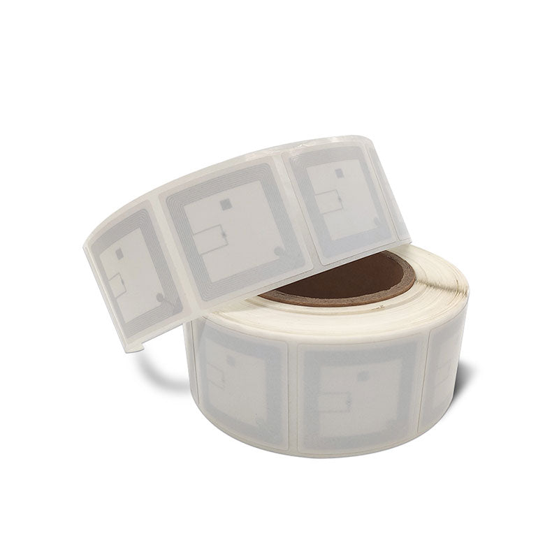 RFID-etikett 50x50mm för bibliotek