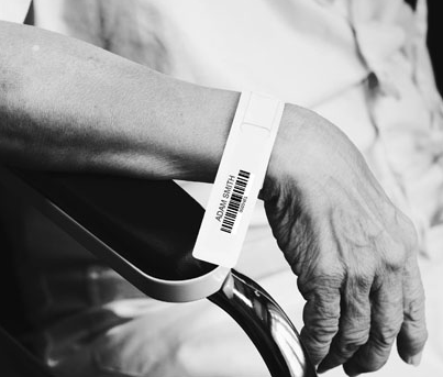 RFID-armband för Sjukvård