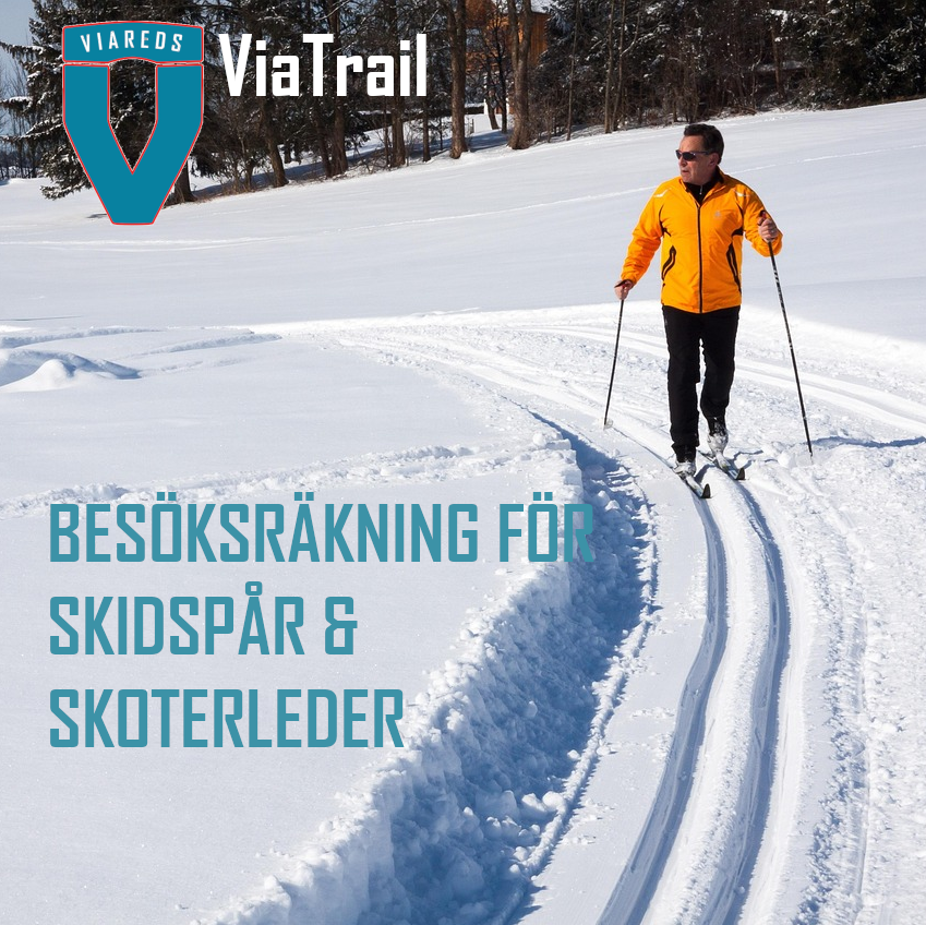 Besöksräknare utomhus ViaTrail