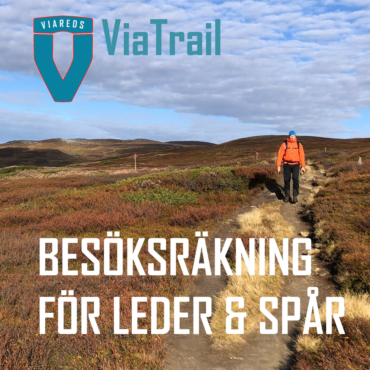 Besöksräknare utomhus ViaTrail